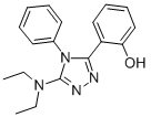 2-(5-(Diethylamino)-4-phenyl-4H-1,2,4-triazol-3-yl)phenol Structure