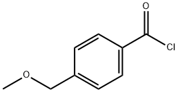 Benzoyl chloride, 4-(methoxymethyl)- (9CI) 구조식 이미지