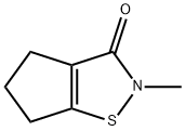 2-메틸-4,5-트리메틸렌-4-이소티아졸린-3-온 구조식 이미지
