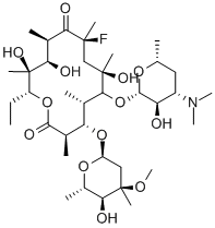Флуритромицин структурированное изображение