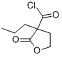 3-Furancarbonylchloride,tetrahydro-2-oxo-3-propyl-(9CI) 구조식 이미지