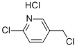 2-CHLORO-5-(CHLOROMETHYL)PYRIDINE HYDROCHLORIDE 구조식 이미지
