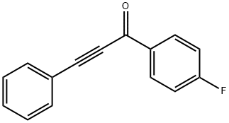 1-(4-fluorophenyl)-3-phenyl-prop-2-yn-1-one 구조식 이미지