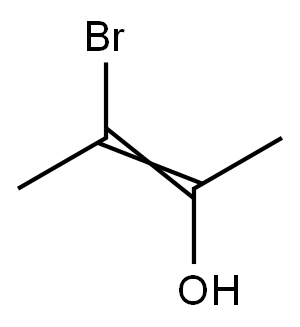 2-Buten-2-ol,  3-bromo- 구조식 이미지