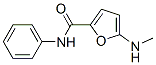 2-푸란카르복사미드,5-(메틸아미노)-N-페닐- 구조식 이미지