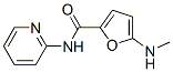 2-푸란카르복사미드,5-(메틸아미노)-N-2-피리디닐- 구조식 이미지