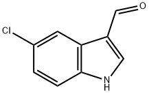 5-Chloroindole-3-carboxaldehyde 구조식 이미지