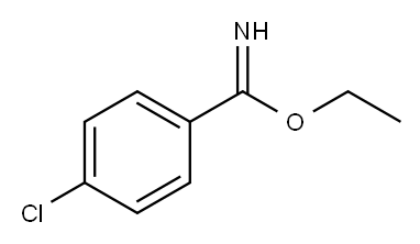 4-chloro-benzimidic acid ethyl ester 구조식 이미지
