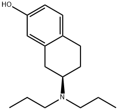 R(+)-7-HYDROXY-2-DIPROPYLAMINO TETRALIN& 구조식 이미지