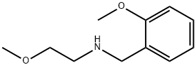 (2-METHOXY-BENZYL)-(2-METHOXY-ETHYL)-AMINE Structure
