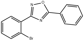 3-(2-Bromophenyl)-5-phenyl-1,2,4-oxadiazole Structure
