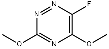 1,2,4-Triazine,6-fluoro-3,5-dimethoxy-(9CI) 구조식 이미지