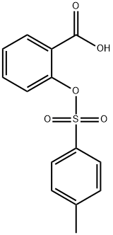 2-(4-methylphenyl)sulfonyloxybenzoic acid Structure