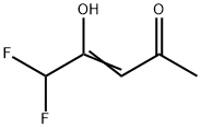 3-Penten-2-one, 5,5-difluoro-4-hydroxy- (9CI) Structure