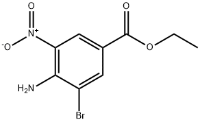 ethyl 4-amino-3-bromo-5-nitrobenzoate Structure