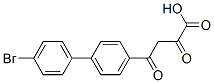 4-(4'-bromo(1,1'-biphenyl)-4-yl)-2,4-dioxobutanoic acid 구조식 이미지