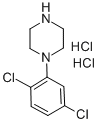 1-(2,5-Dichlorophenyl)piperazine dihydrochloride Structure