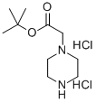 tert-Butyl piperazin-1-ylacetate dihydrochloride 구조식 이미지