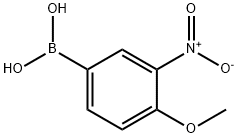 4-METHOXY-3-NITROPHENYLBORONIC ACID Structure