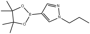 1-Propyl-1H-pyrazole-4-boronic acid pinacol ester Structure