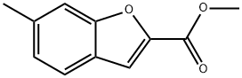 METHYL 6-METHYLBENZOFURAN-2-CARBOXYLATE Structure