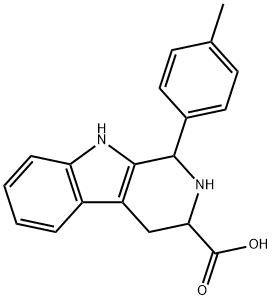 1H-pyrido[3,4-b]indole-3-carboxylic acid, 2,3,4,9-tetrahyd Structure