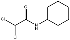 2,2-dichloro-N-cyclohexyl-acetamide 구조식 이미지
