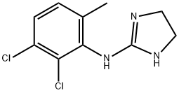 2-(2,3-디클로로-6-메틸페닐이미노)이미다졸리딘 구조식 이미지