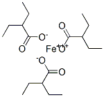iron tris(2-ethylbutyrate)  구조식 이미지