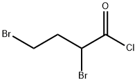 2,4-Dibromobutyryl chloride 구조식 이미지