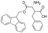 FMoc-(R)-3-aMino-2-benzylpropanoic acid Structure
