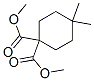 1,1-Cyclohexanedicarboxylicacid,4,4-dimethyl-,dimethylester(9CI) Structure
