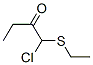 2-Butanone,  1-chloro-1-(ethylthio)- 구조식 이미지