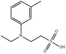 2-(ethyl(m-tolyl)amino)ethanesulfonic acid 구조식 이미지