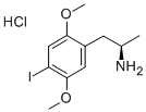 R(-)-DOI HYDROCHLORIDE POTENT AND SELECT IVE Structure