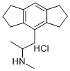 1,2,3,5,6,7-Hexahydro-N,alpha-dimethyl-s-indacene-4-ethanamine hydroch loride 구조식 이미지