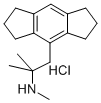 1,2,3,5,6,7-Hexahydro-N,alpha,alpha-trimethyl-s-indacene-4-ethanamine  hydrochloride 구조식 이미지