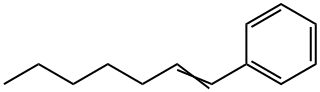 1-Phenyl-1-heptene 구조식 이미지