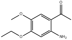 Ethanone,1-(2-amino-4-ethoxy-5-methoxyphenyl)- Structure