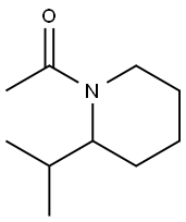 Piperidine, 1-acetyl-2-(1-methylethyl)- (9CI) Structure