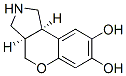 [2]Benzopyrano[3,4-c]pyrrole-7,8-diol,1,2,3,3a,5,9b-hexahydro-,cis-(9CI) 구조식 이미지