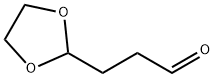 1,3-dioxolane-2-propionaldehyde  구조식 이미지