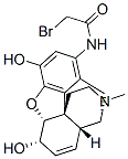 14 beta-bromoacetamidomorphine 구조식 이미지