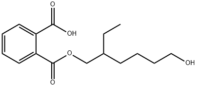Mono(2-ethyl-6-hydroxyhexyl) Phthalate Structure