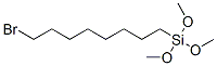 8-Bromooctyltrimethoxysilane Structure