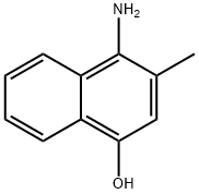 4-amino-3-methylnaphthol 구조식 이미지