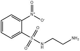 1-AMINO-2-(2-NITROBENZENESULFONAMIDO)ETHANE Structure