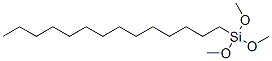 trimethoxytetradecylsilane Structure