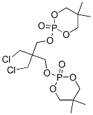 2,2'-[[2,2-bis(chloromethyl)propane-1,3-diyl]bis(oxy)]bis[5,5-dimethyl-1,3,2-dioxaphosphorinane] 2,2'-dioxide 구조식 이미지