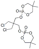 2,2'-[[2,2-bis(chloromethyl)propane-1,3-diyl]bis(oxy)]bis[5,5-dimethyl-1,3,2-dioxaphosphorinane] 2,2'-dioxide Structure